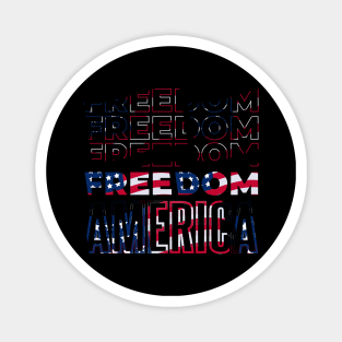 Freedom America Magnet